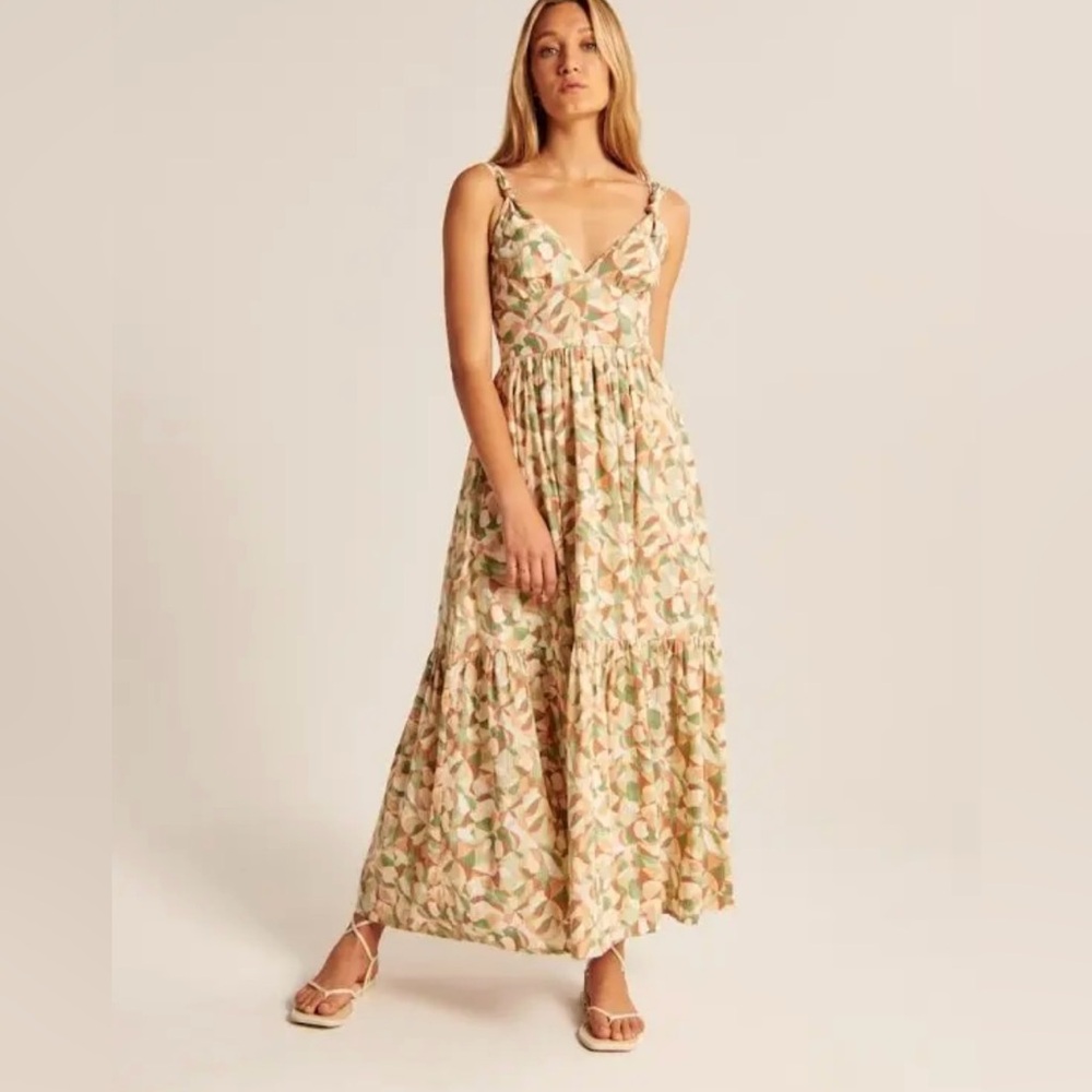 Floral Print Maxi Dress